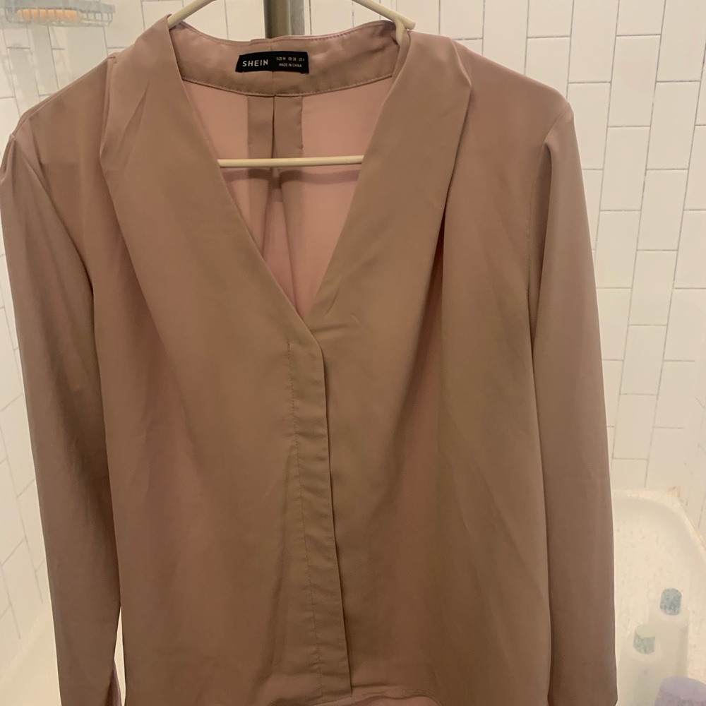 SHEIN, light purple, blouse, size M